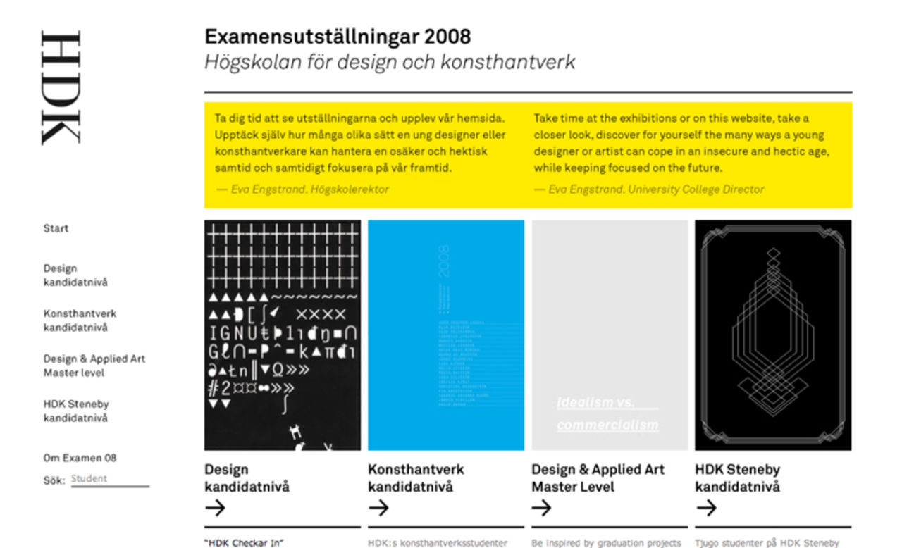 HDK Examen 2008