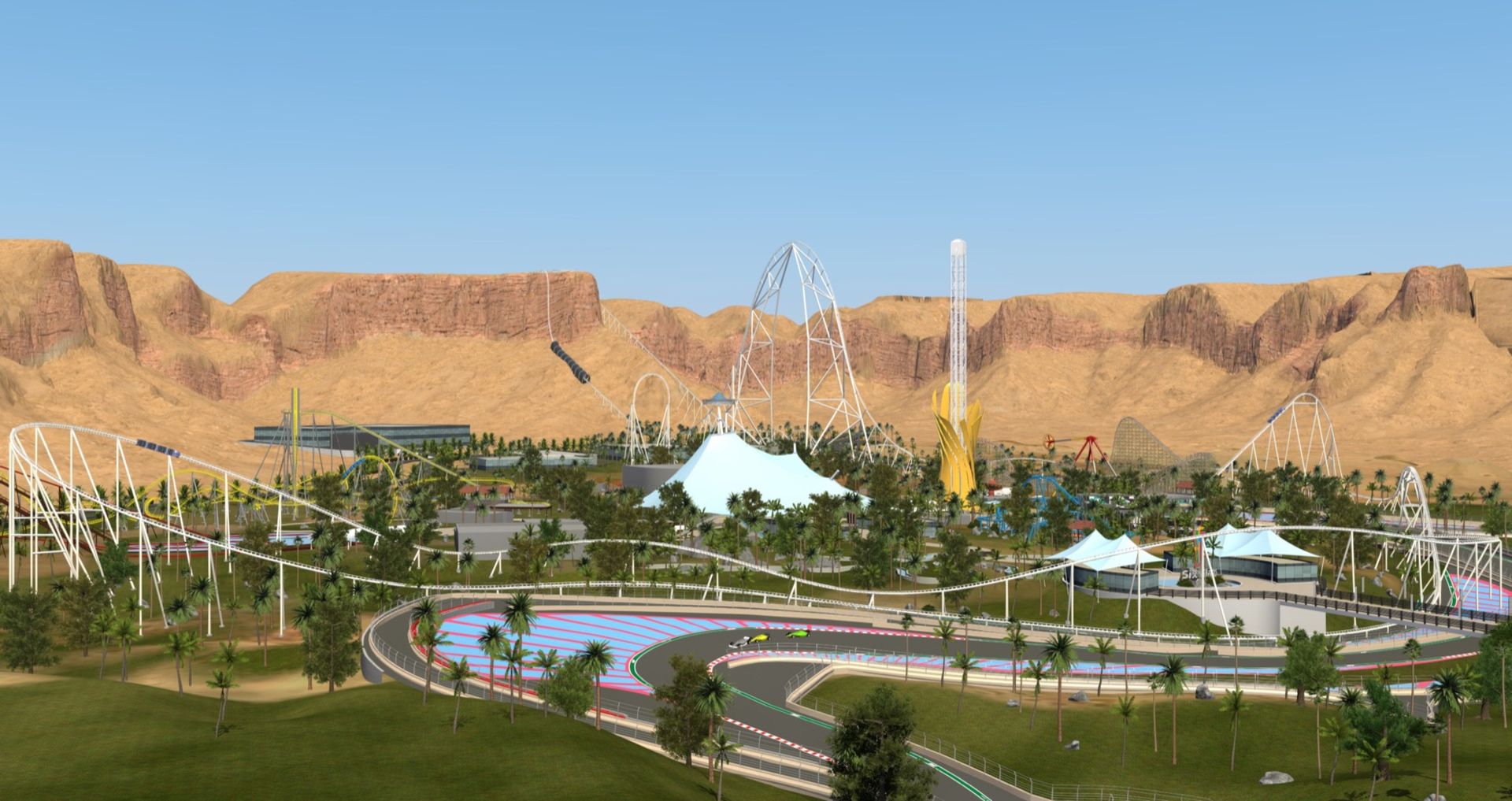 Här är världens snabbaste berg-och-dalbana