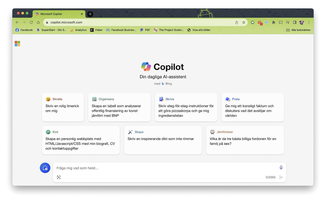 Microsoft döper om Bing Chat till Microsoft Copilot