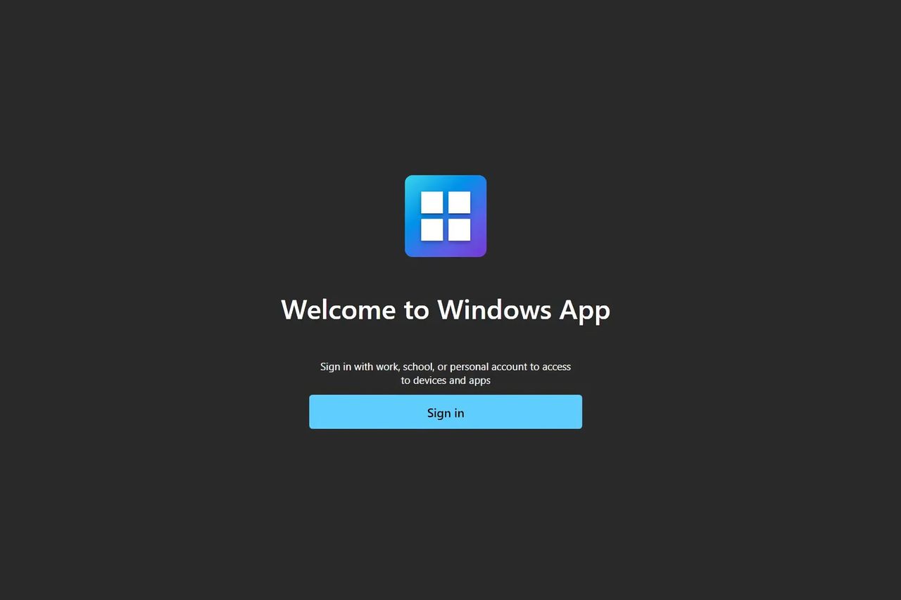 Microsoft släpper Windows-app