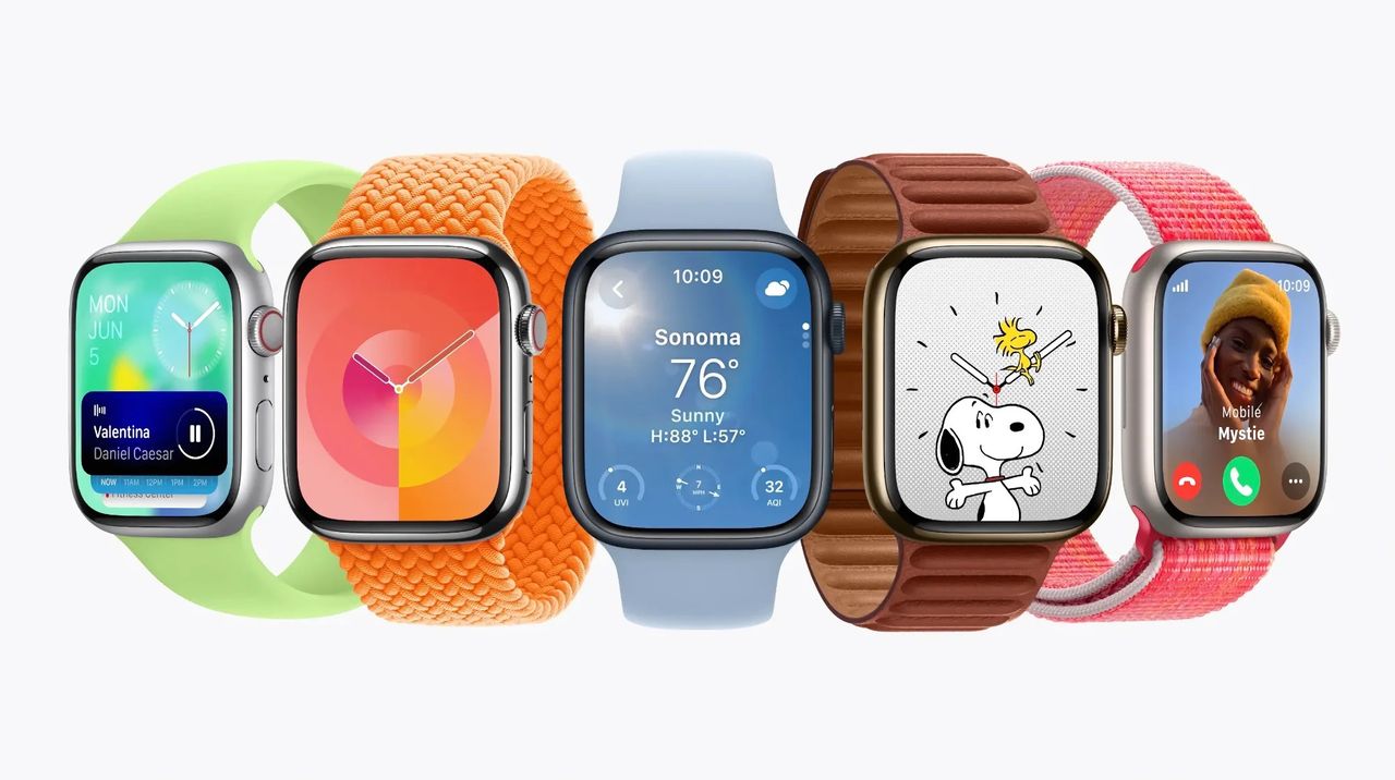 Ny beta av watchOS 10.2 tar tillbaka gest för att byta urtavla