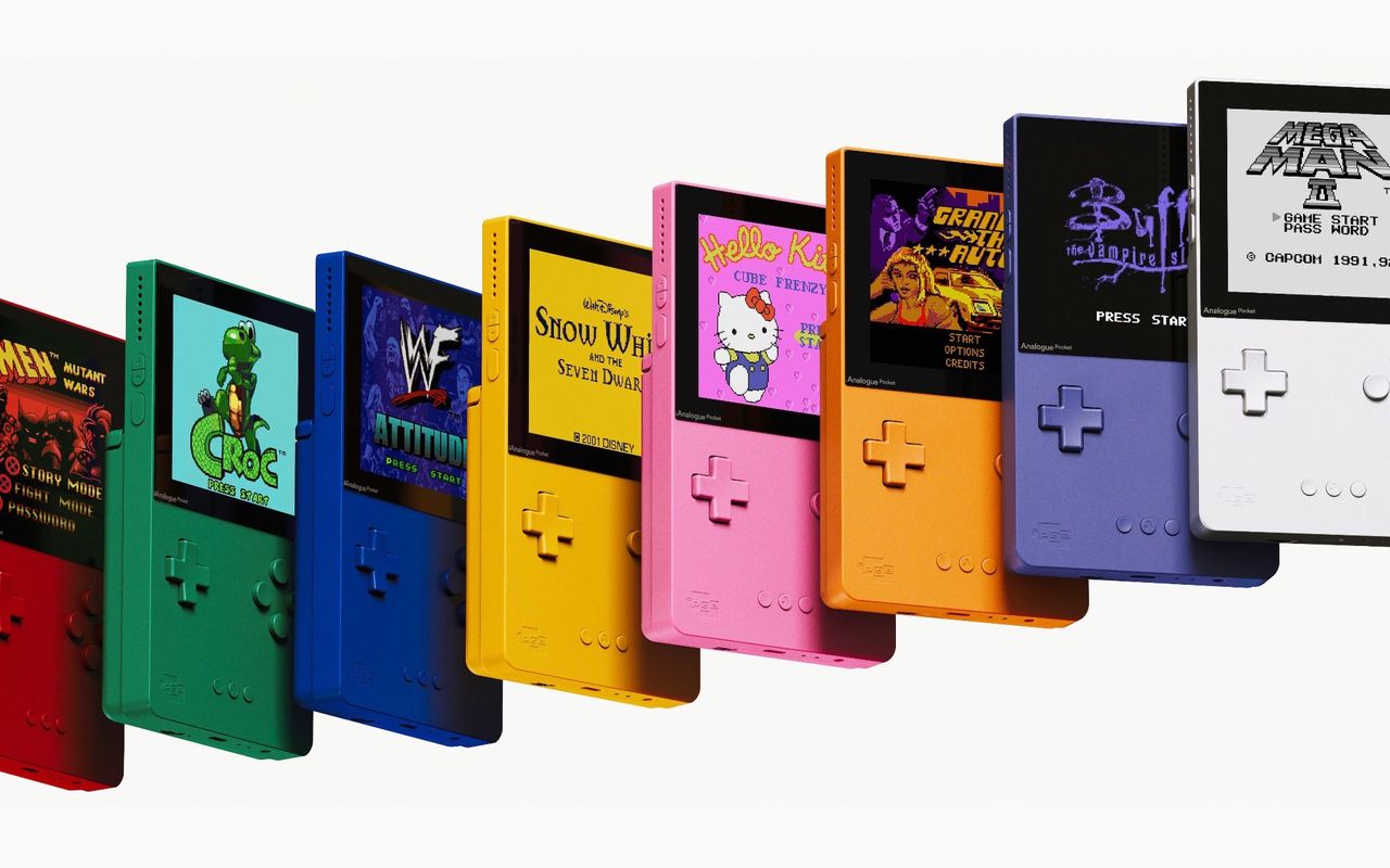 Analogue släpper ännu fler färger av Pocket