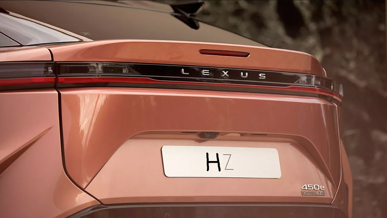 Lexus nästa eldrivna modell heter troligtvis HZ