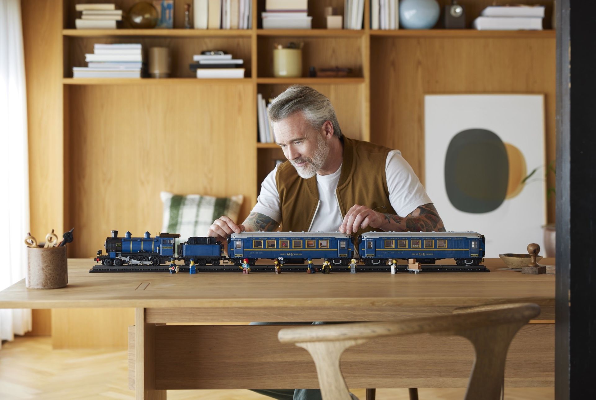 Bygg ihop Orientexpressen i Lego