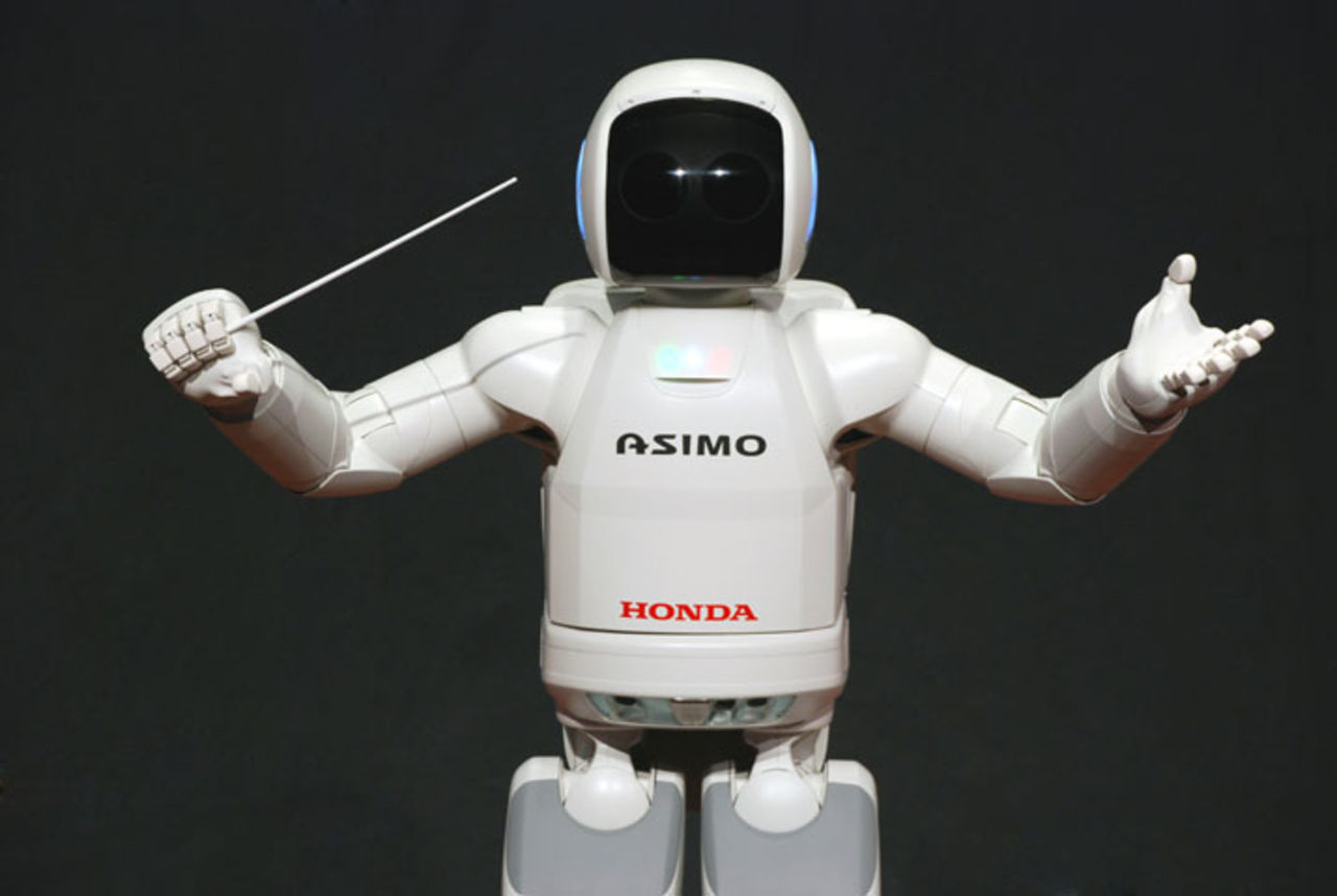 Roboten Asimo dirigerar orkester