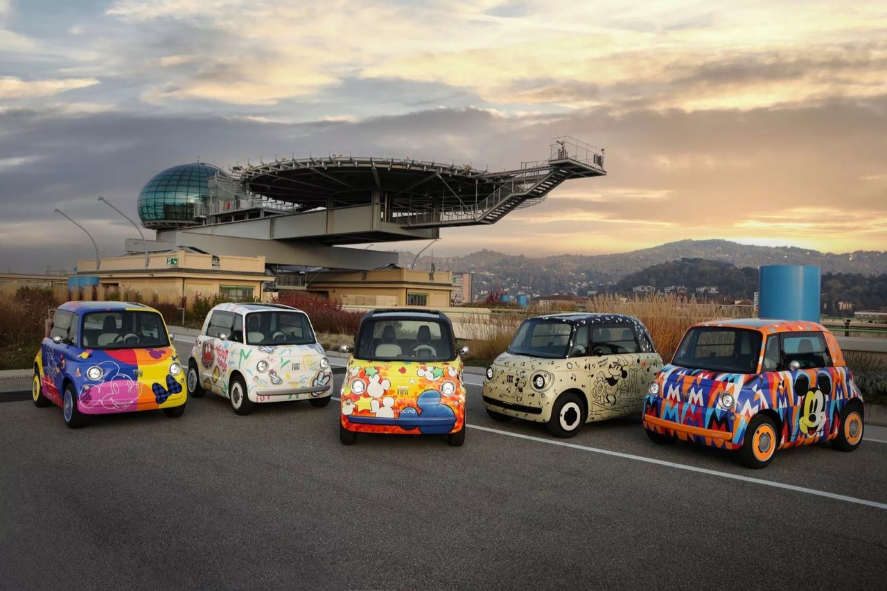 Fiat släpper Disney-versioner av Topolino