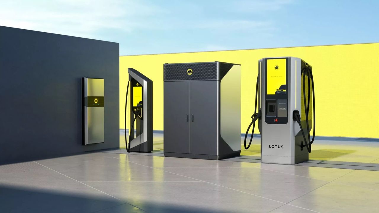 Lotus presenterar ny snabbladdare
