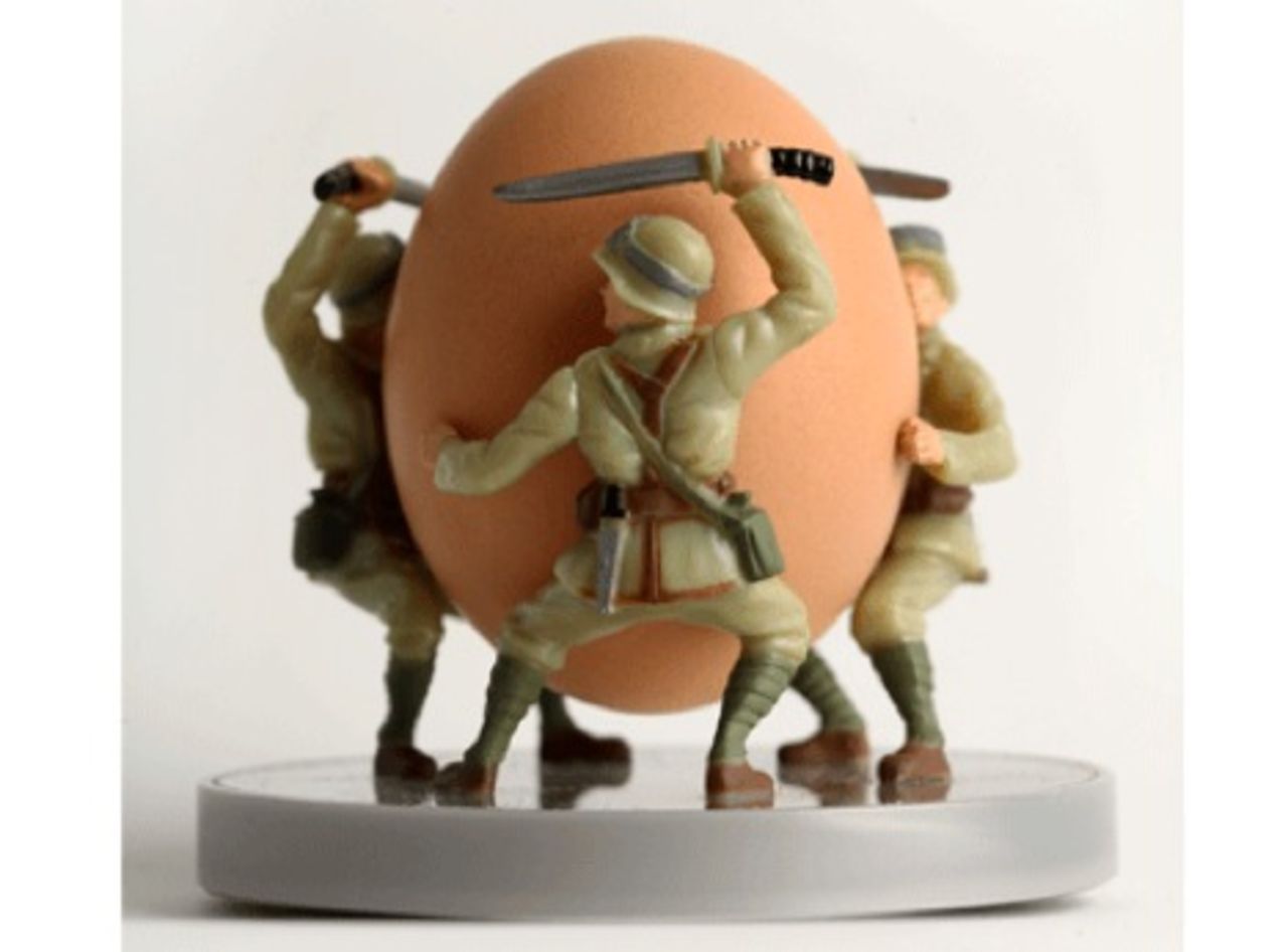 När frukosten är ett slagfält