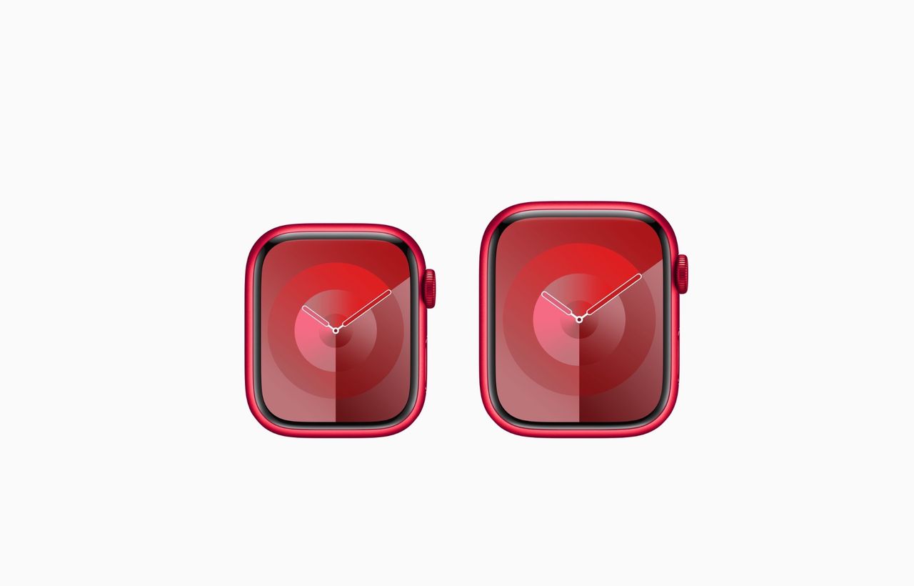 Apple släpper röd Apple Watch Series 9