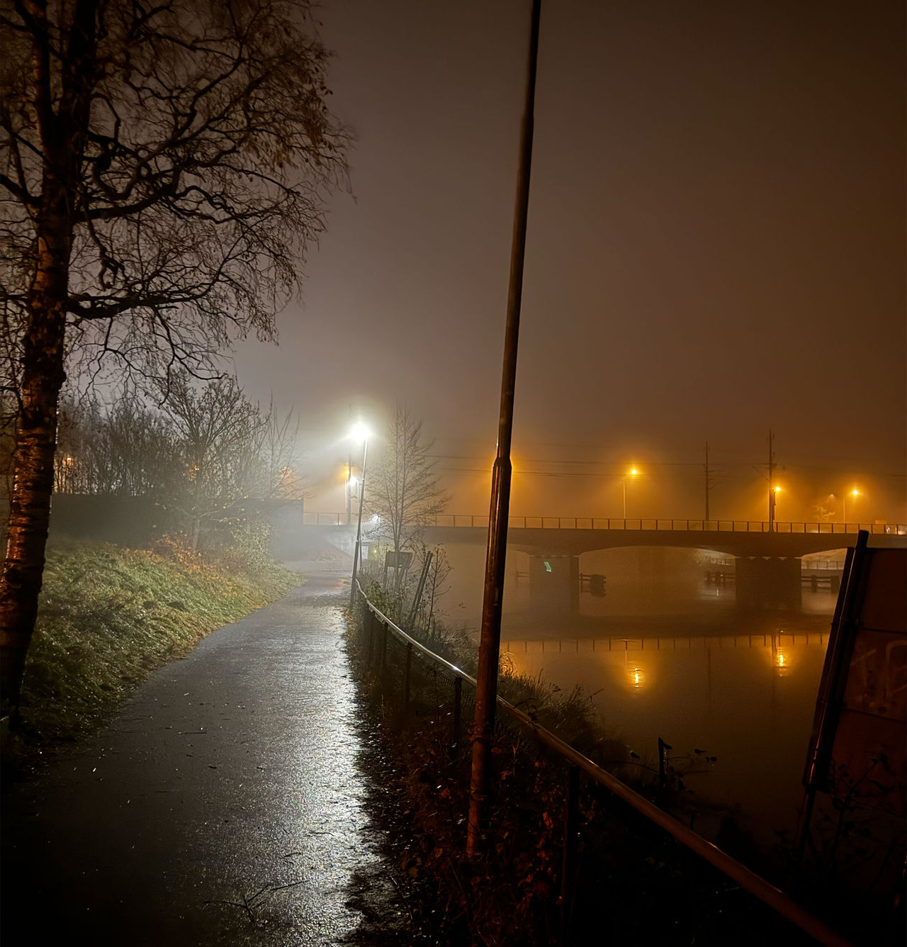 Det var kallt och mörkt i november