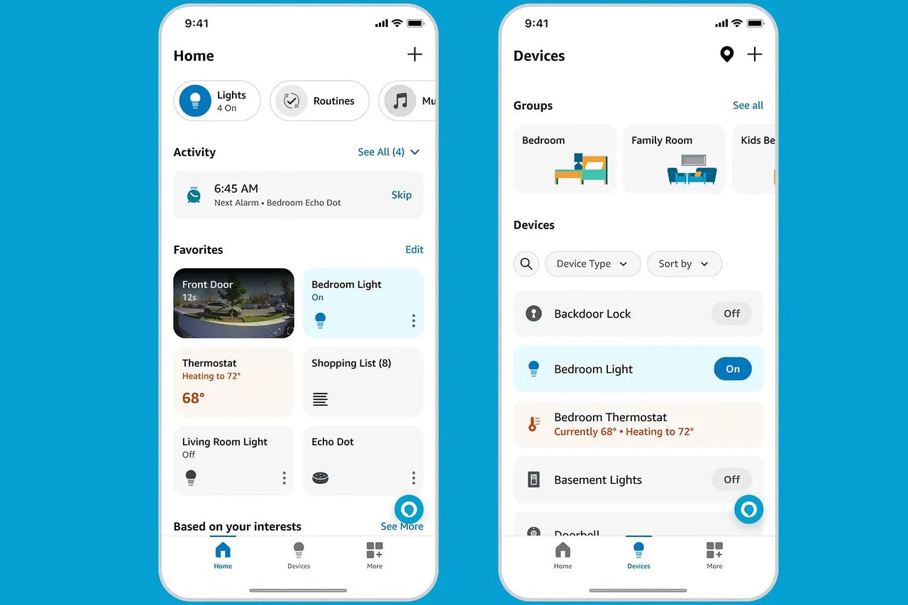 Amazon uppdaterar Alexa-appen