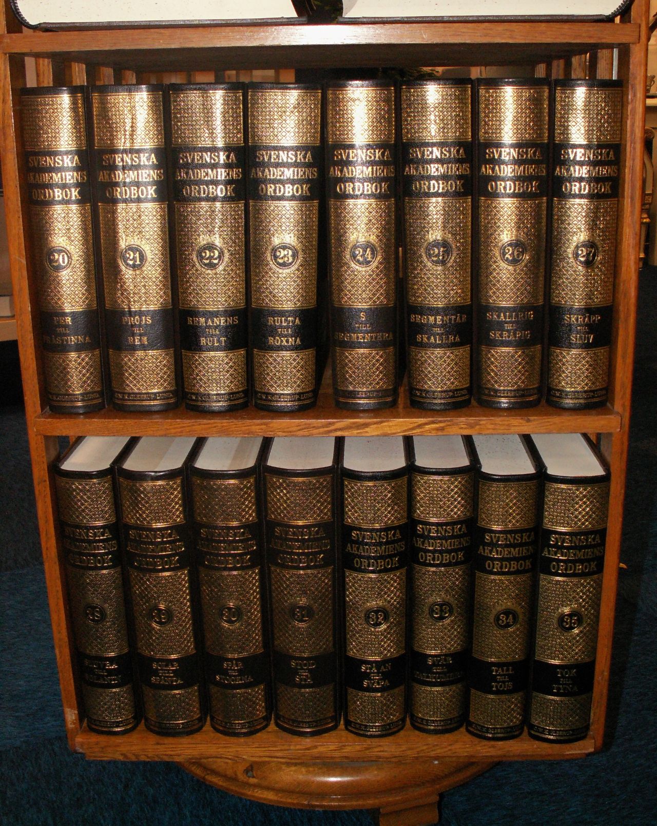 Sista bandet i Svenska Akademiens Ordbok färdigtryckt