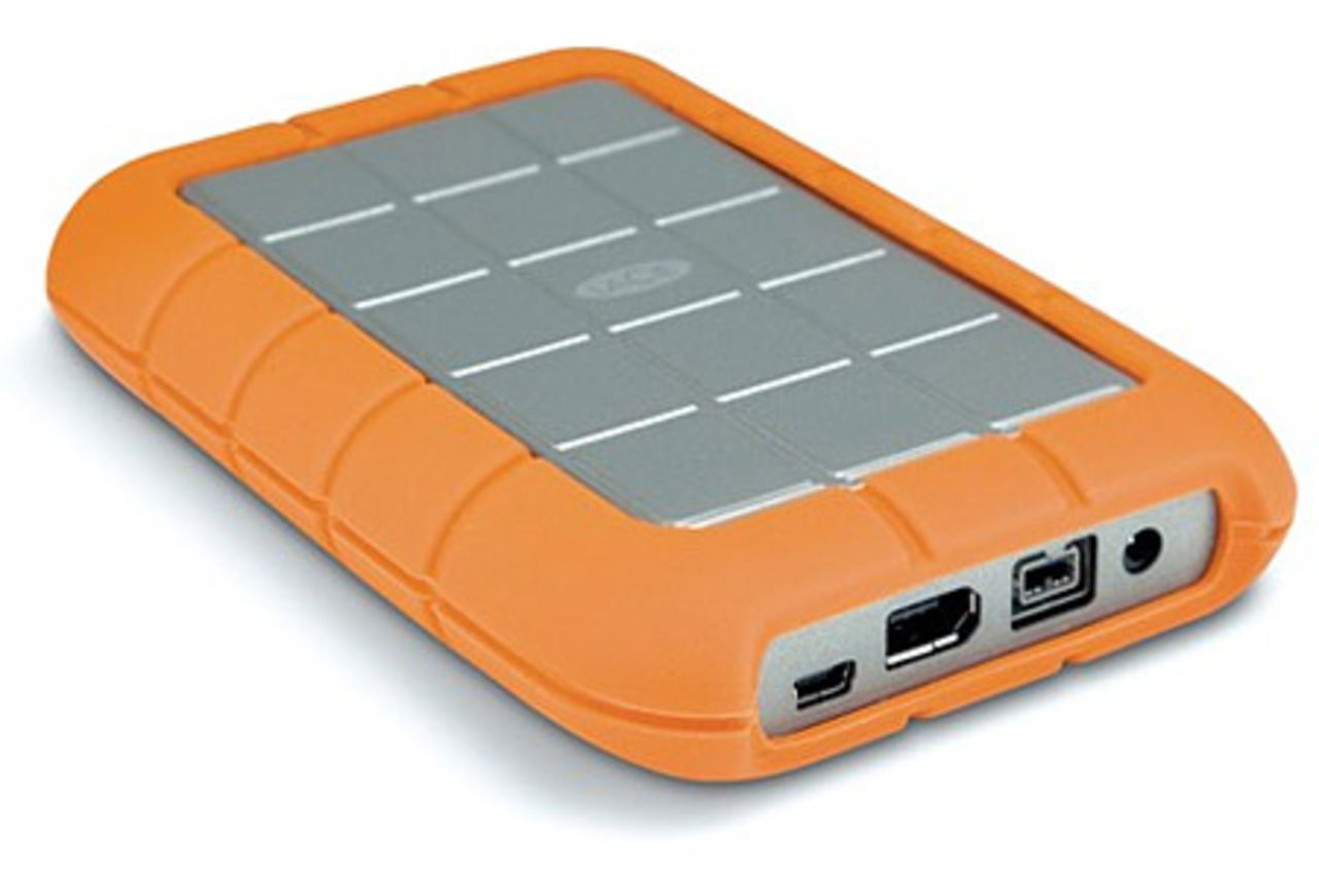 Stryktålig hårddisk från LaCie