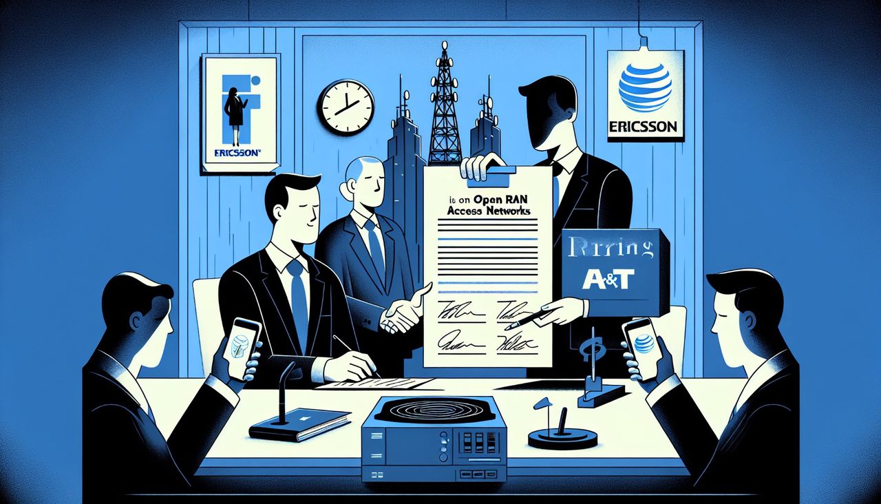 Ericsson ska bygga Open RAN-nätverk åt AT&T