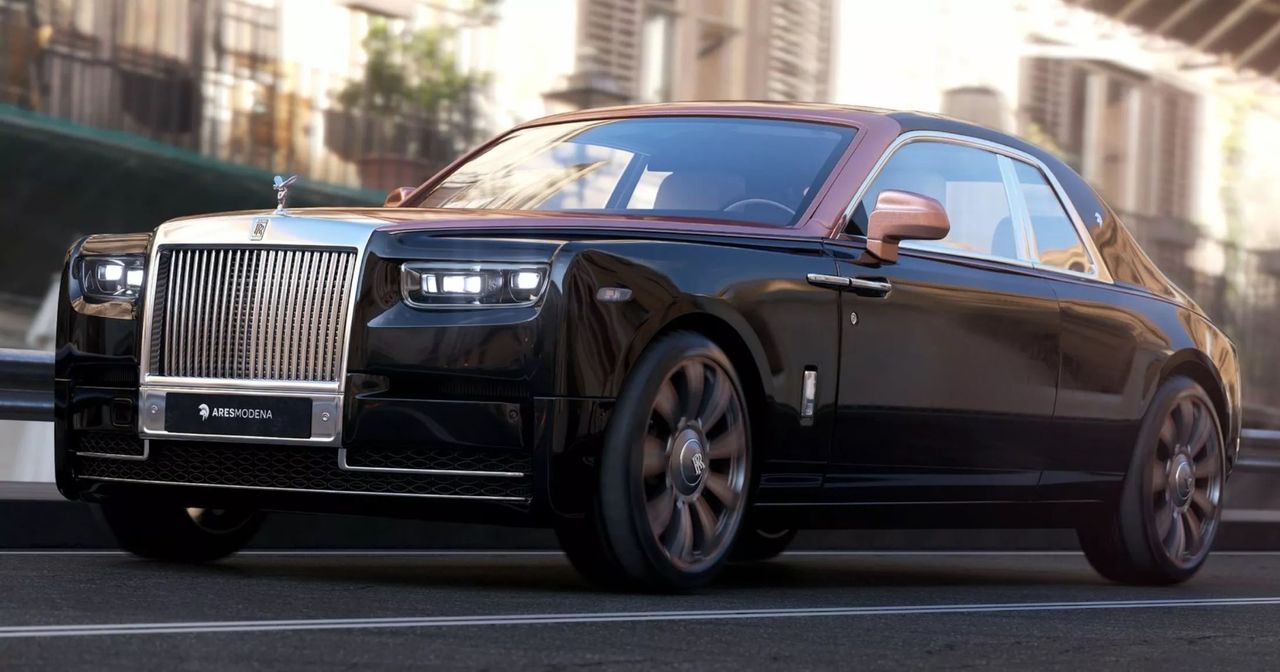 Senaste Rolls-Royce Phantom som coupé