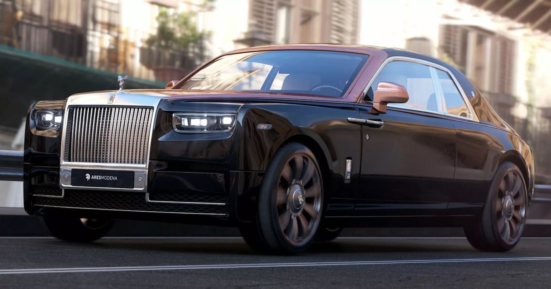 Senaste Rolls-Royce Phantom som coupé