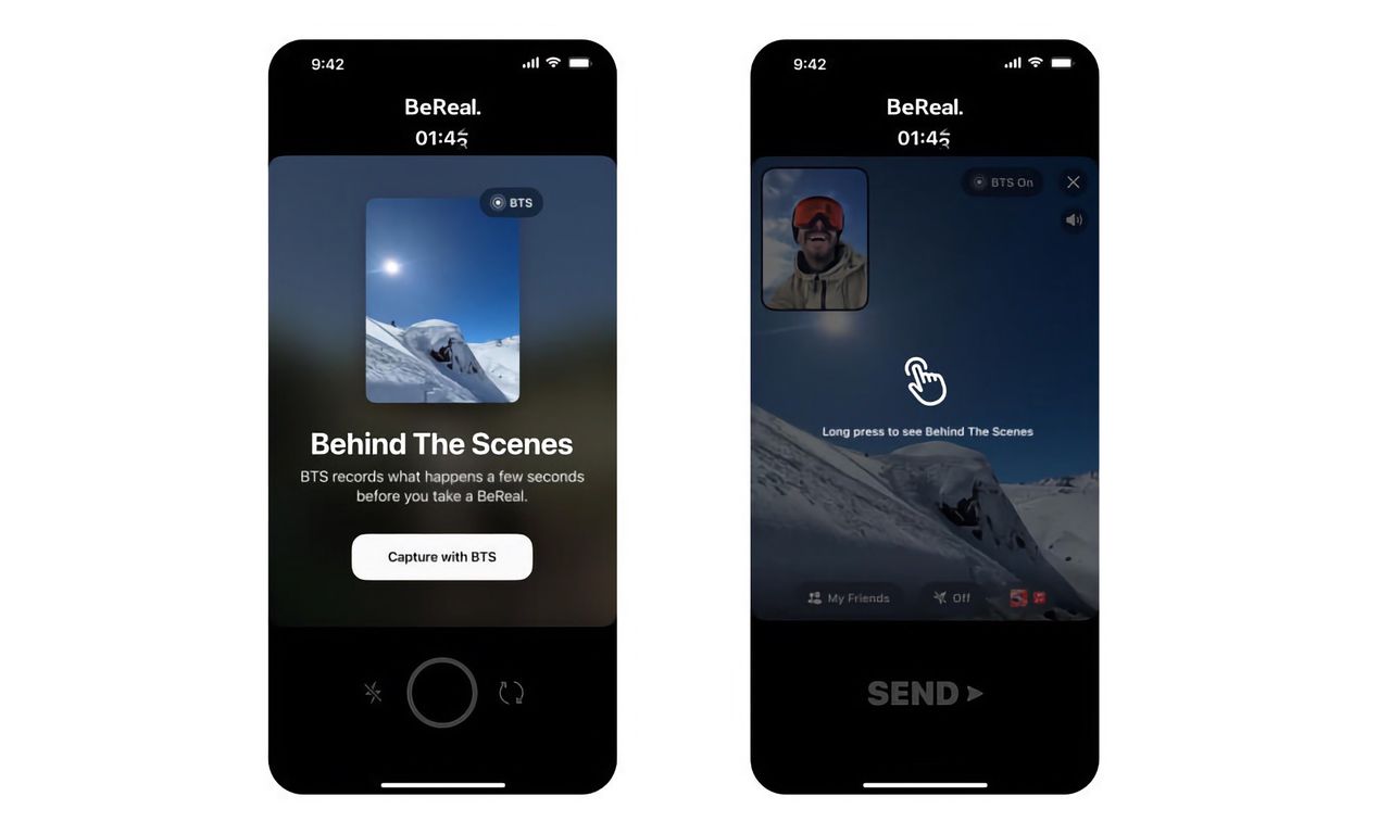 BeReal får nya funktioner