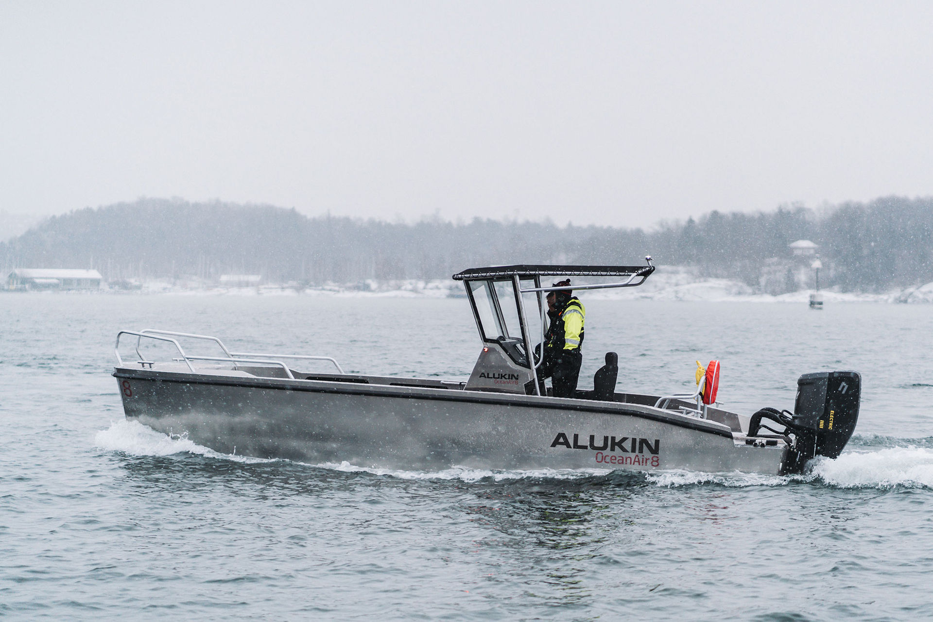 Alukin börjar testa eldriven konceptbåt