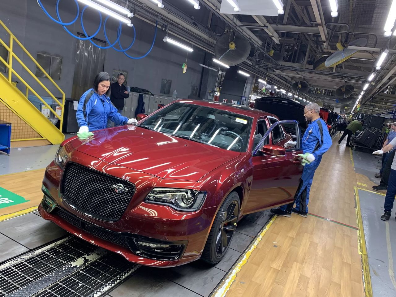 Sista Chrysler 300C med Hemi-motor tillverkad