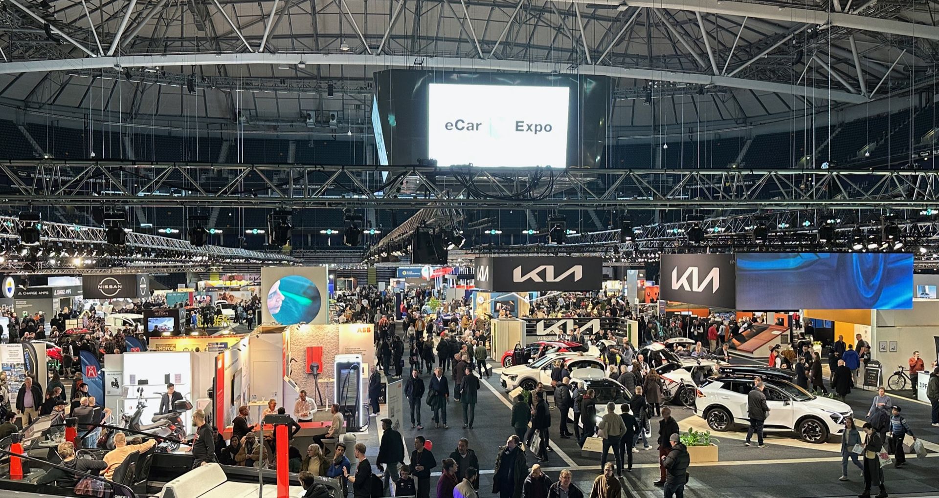 Elbilsmässan eCarExpo till Stockholm i februari