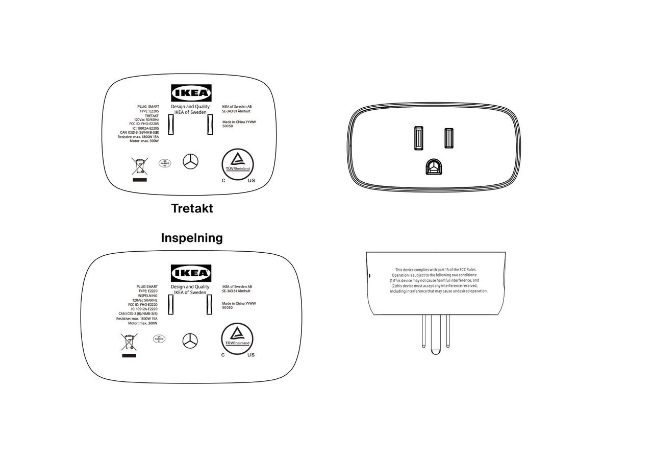 Ikea är på gång med två smarta uttag