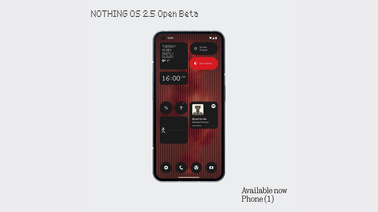 Nothing Phone 1 får beta av Android 14