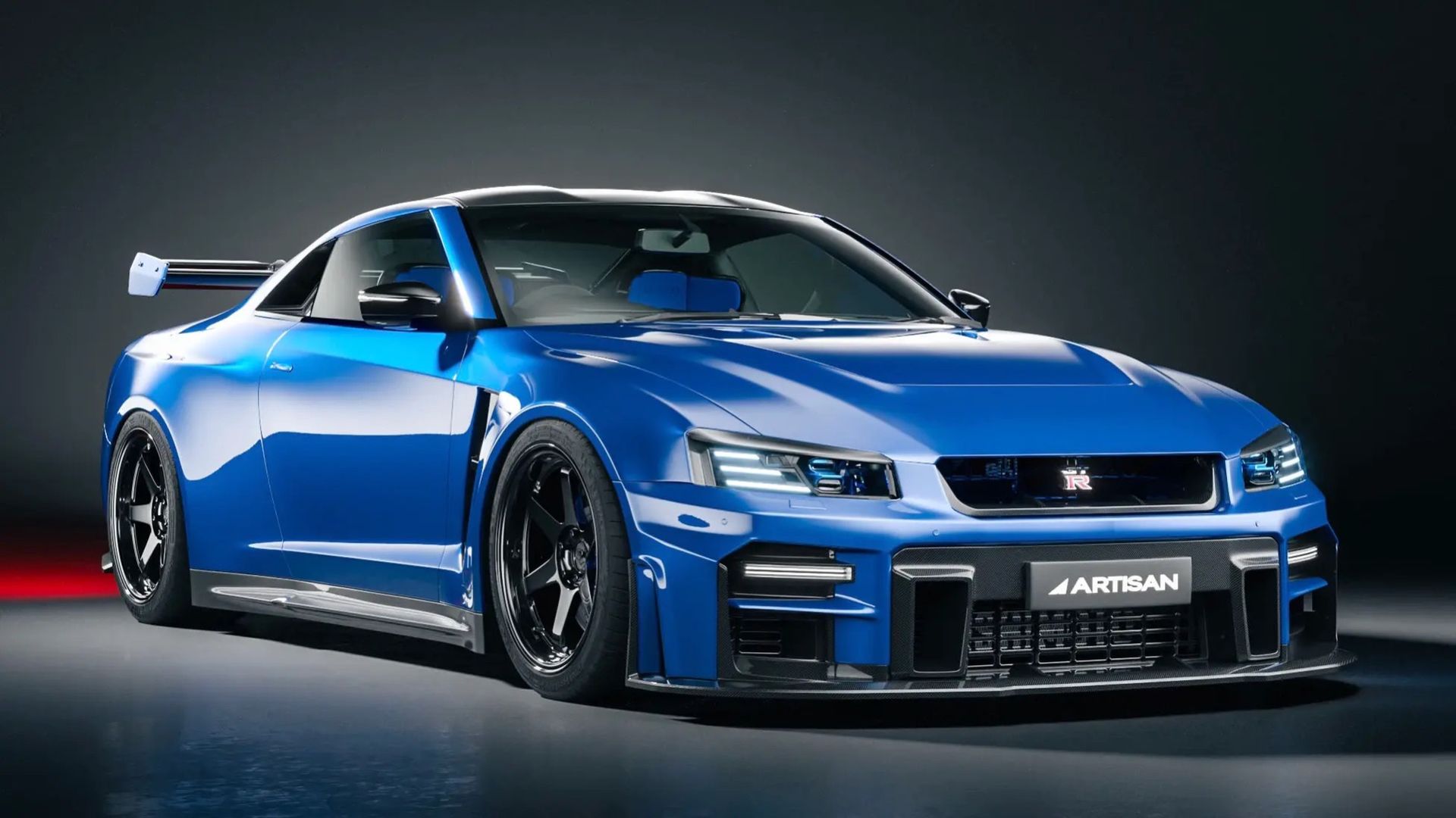 Nissan GT-R R35 med R34-vibbar