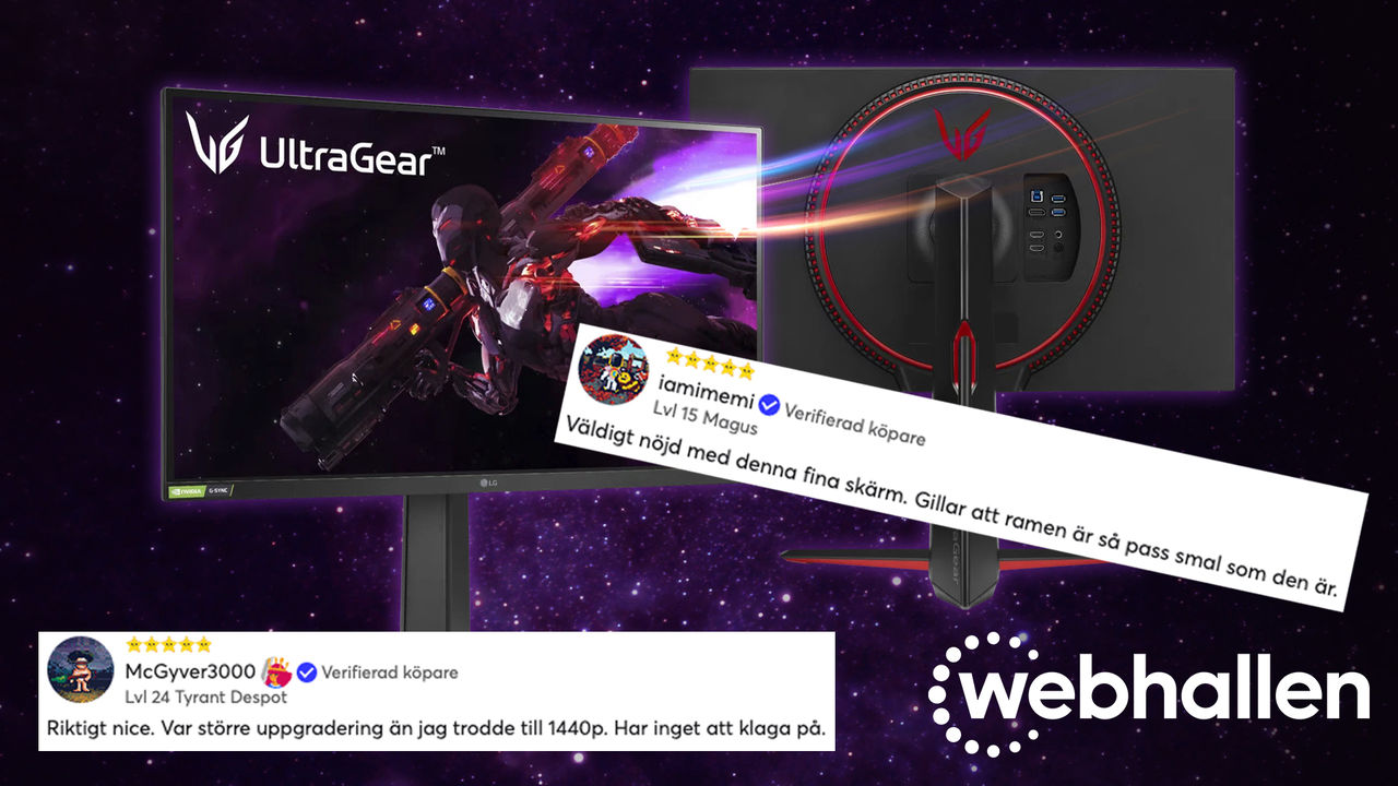 En perfekt kompanjon till gamingdatorn!