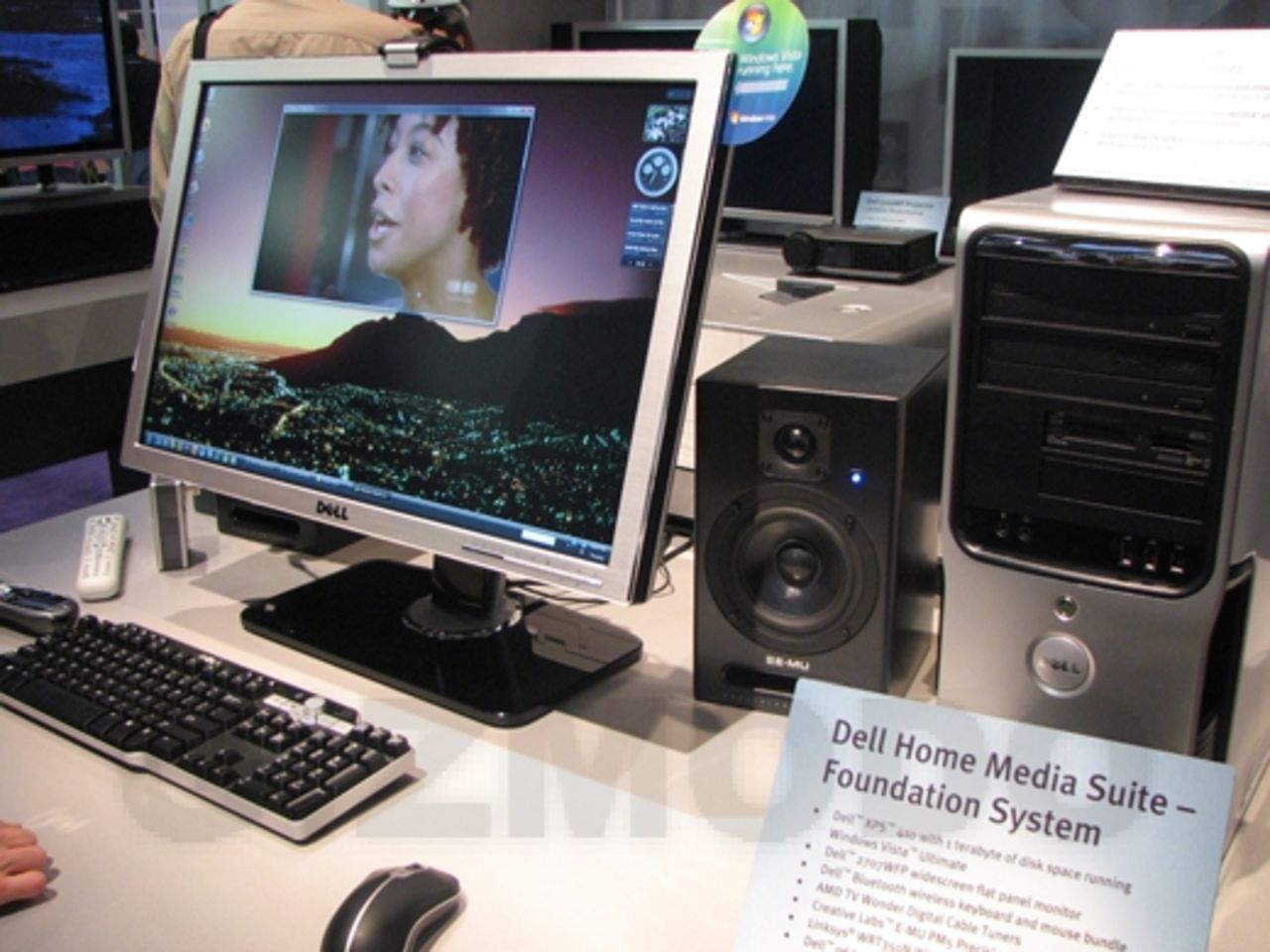 CS 2007: Mediapaket från DELL