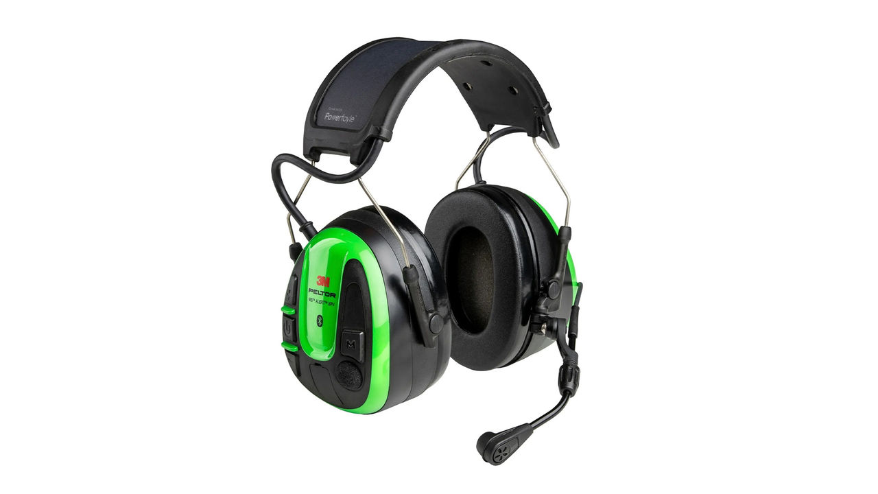 3M Peltor visar självladdande hörselskydd