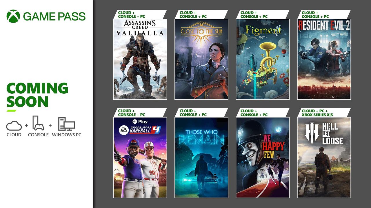 Nya spel till Xbox Game Pass i januari