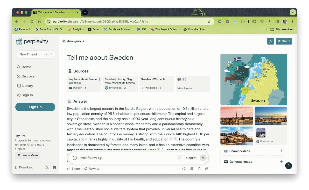 Perplexity vill utmana Google på sökmarknaden