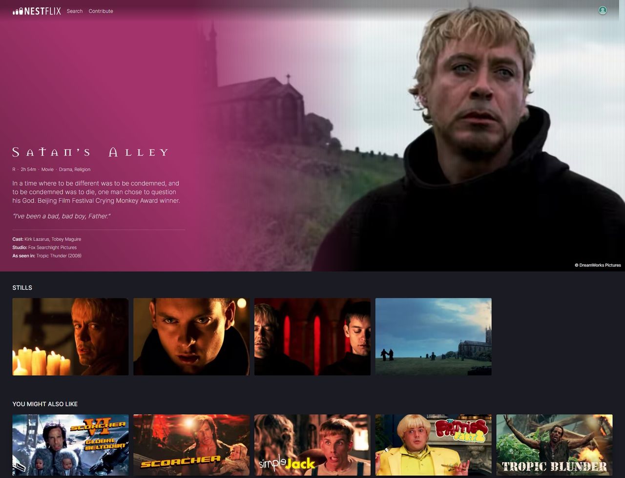 Nestflix samlar filmer i filmer