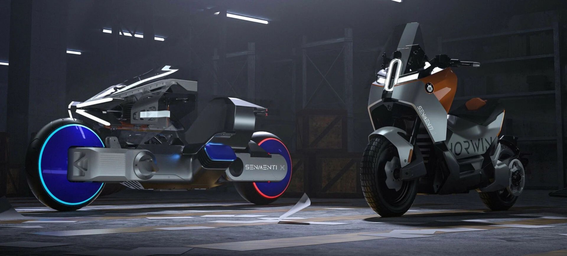 Horwin presenterar tre eldrivna motorcyklar