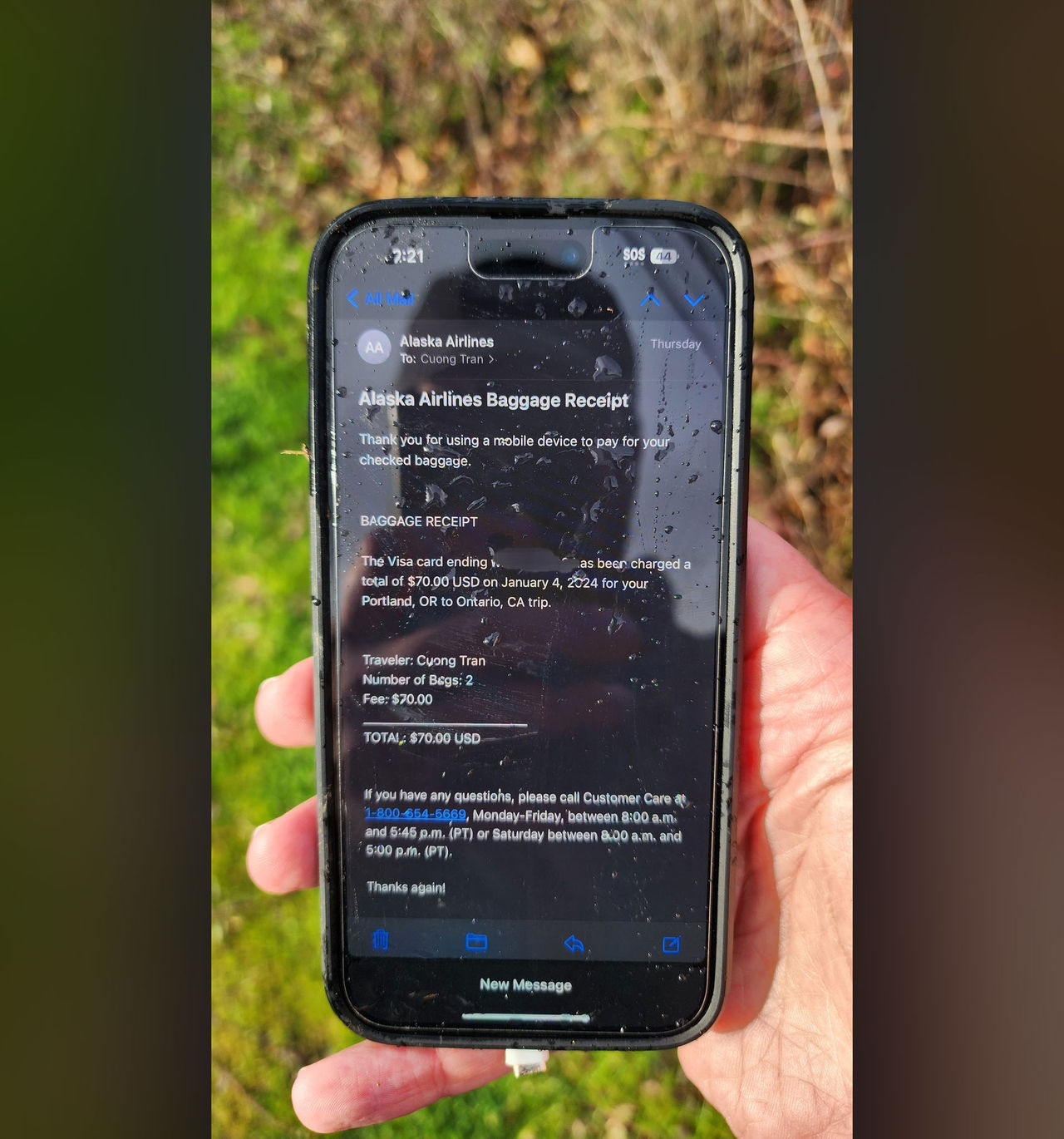 iPhone klarade fall från 5000 meters höjd