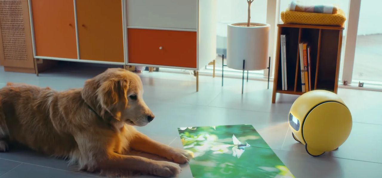 Samsung visar ny version av roboten Ballie