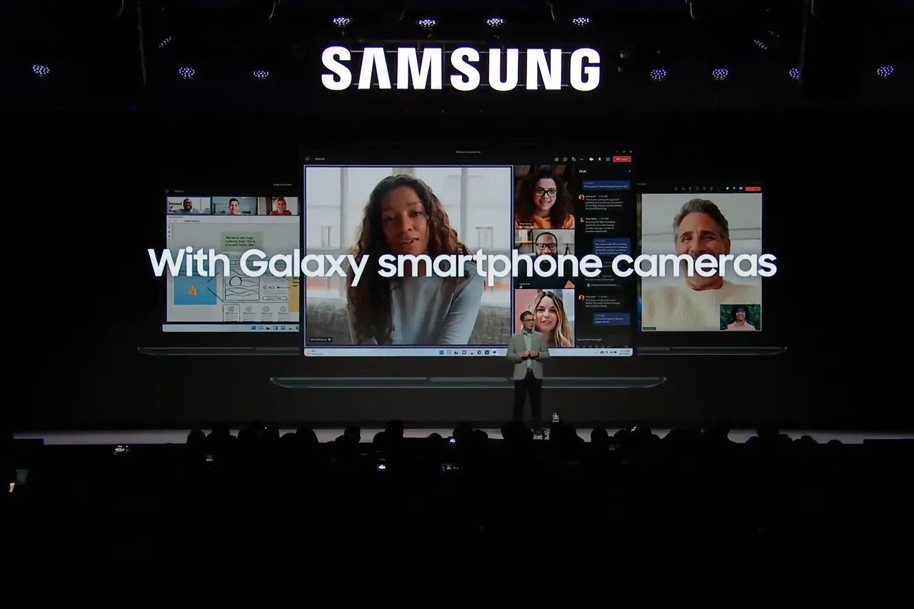 Samsungs telefoner blir kameror för Teams