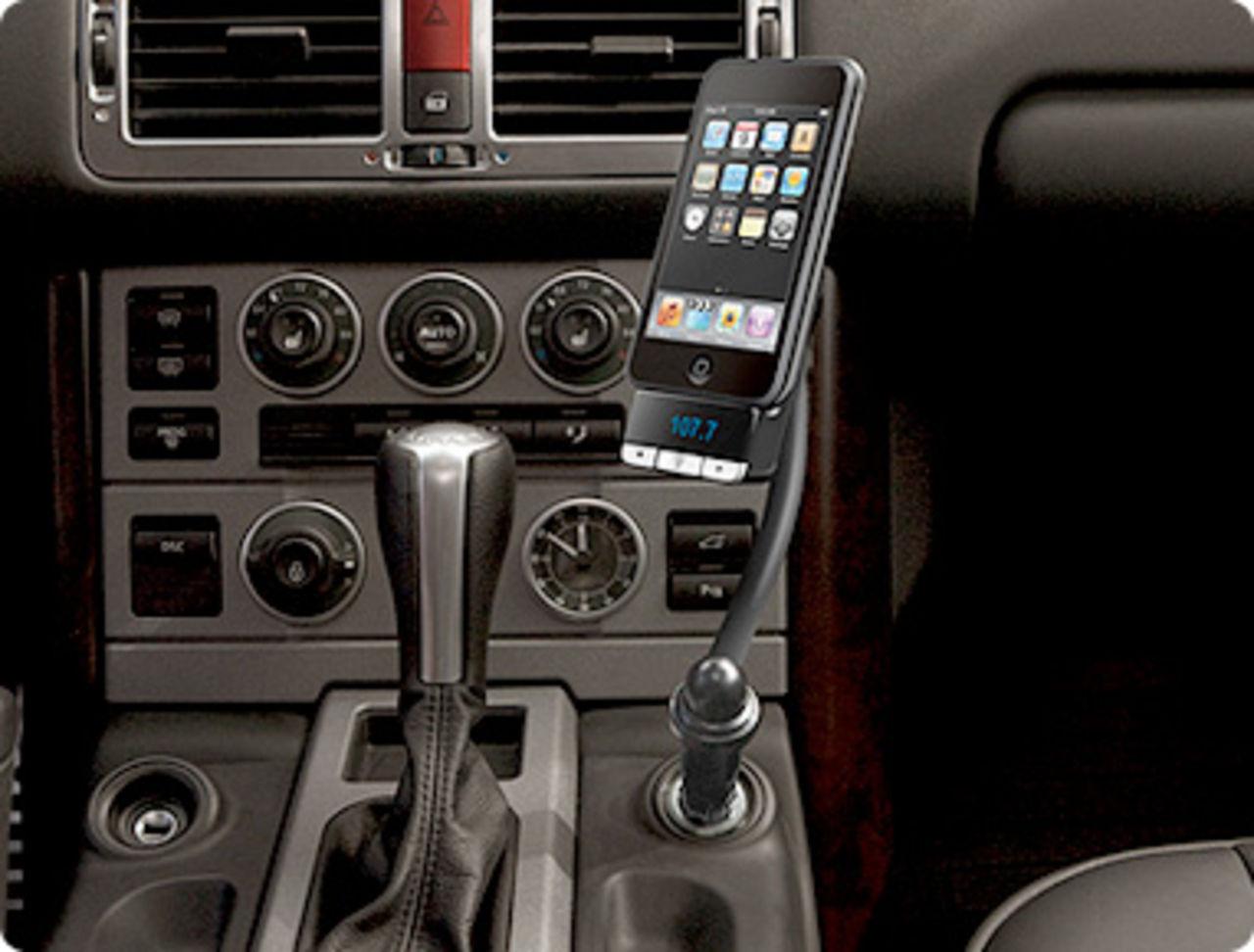 TransDock med FM-sändare till din iPod