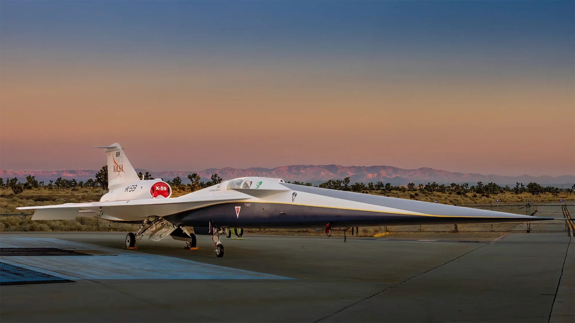 Nasa visar upp X-59 Quesst