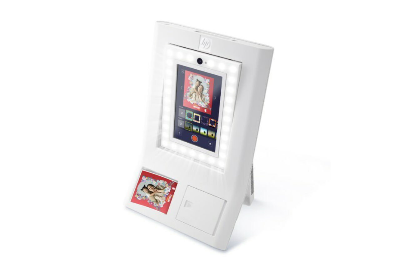 HP visar upp portabelt fotobås