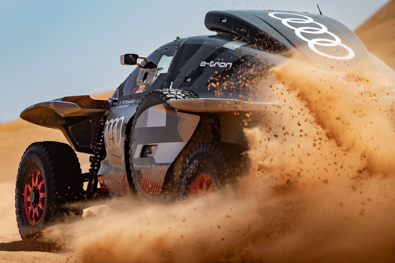 Audi vann Dakar-rallyt med eldriven bil