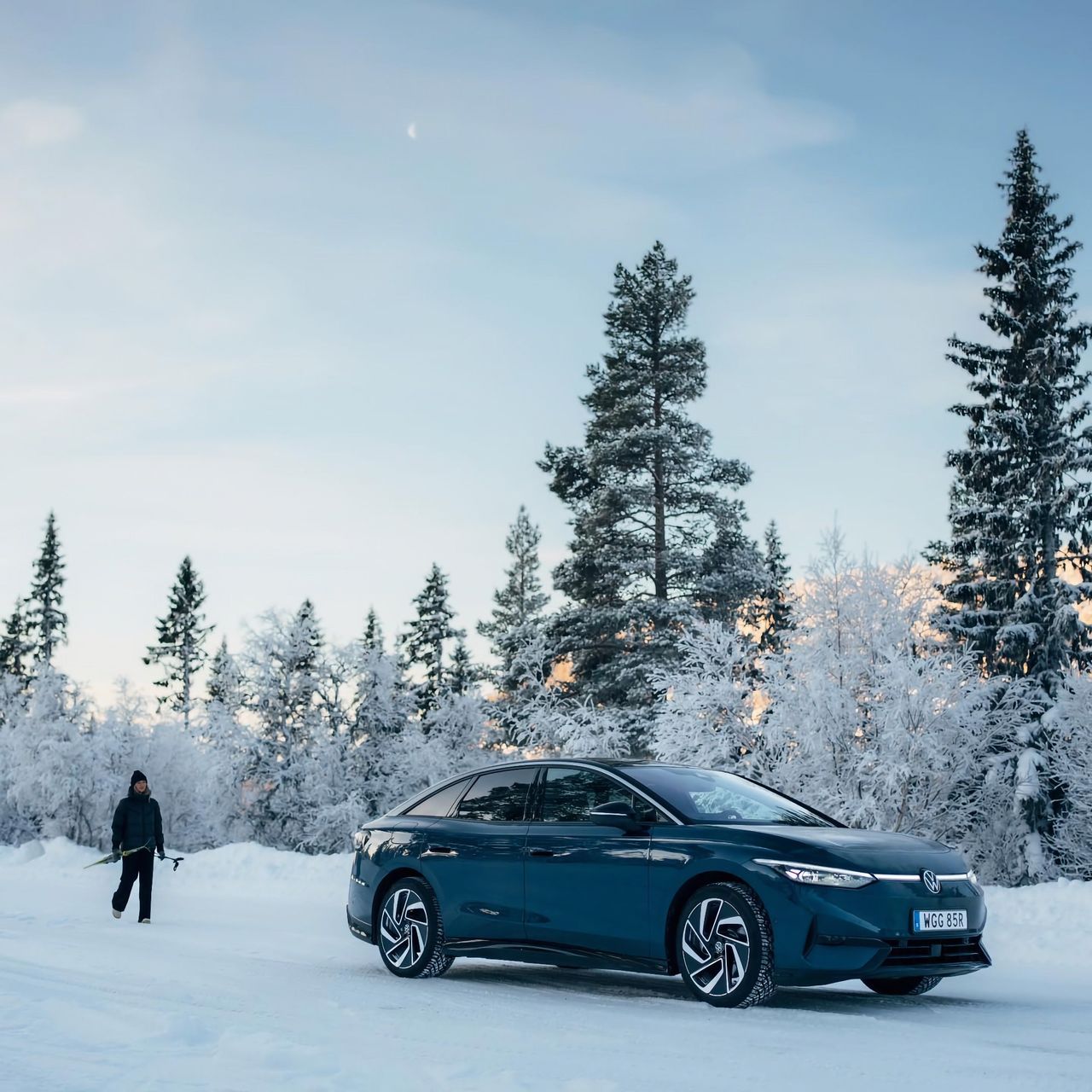 Volkswagen bjuder på elbilsvärme idag