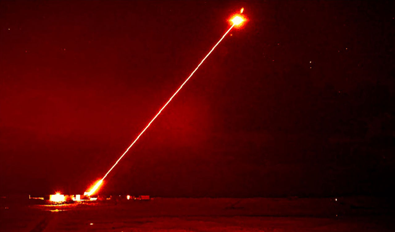 Storbritannien har testat laservapen