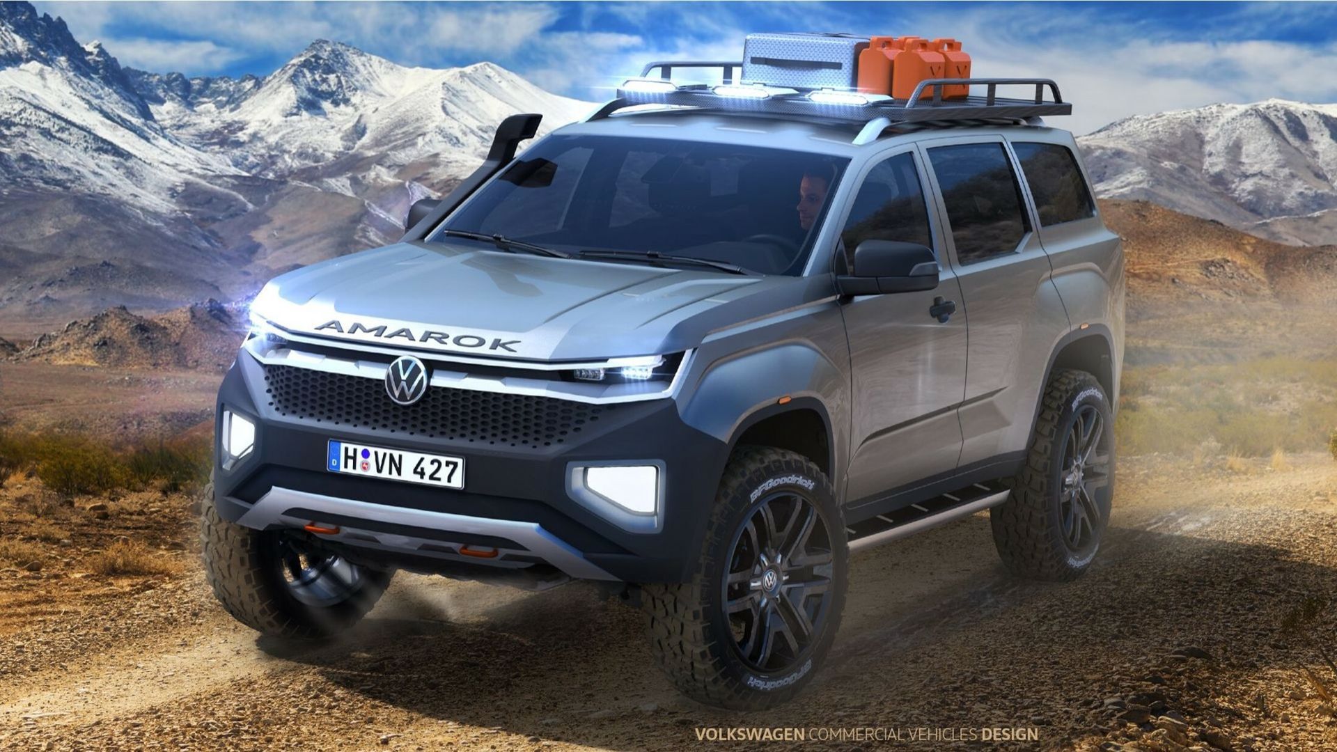 Volkswagen Amarok i SUV-kläder