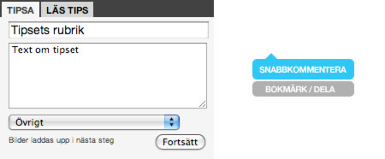 Tre små nya funktioner
