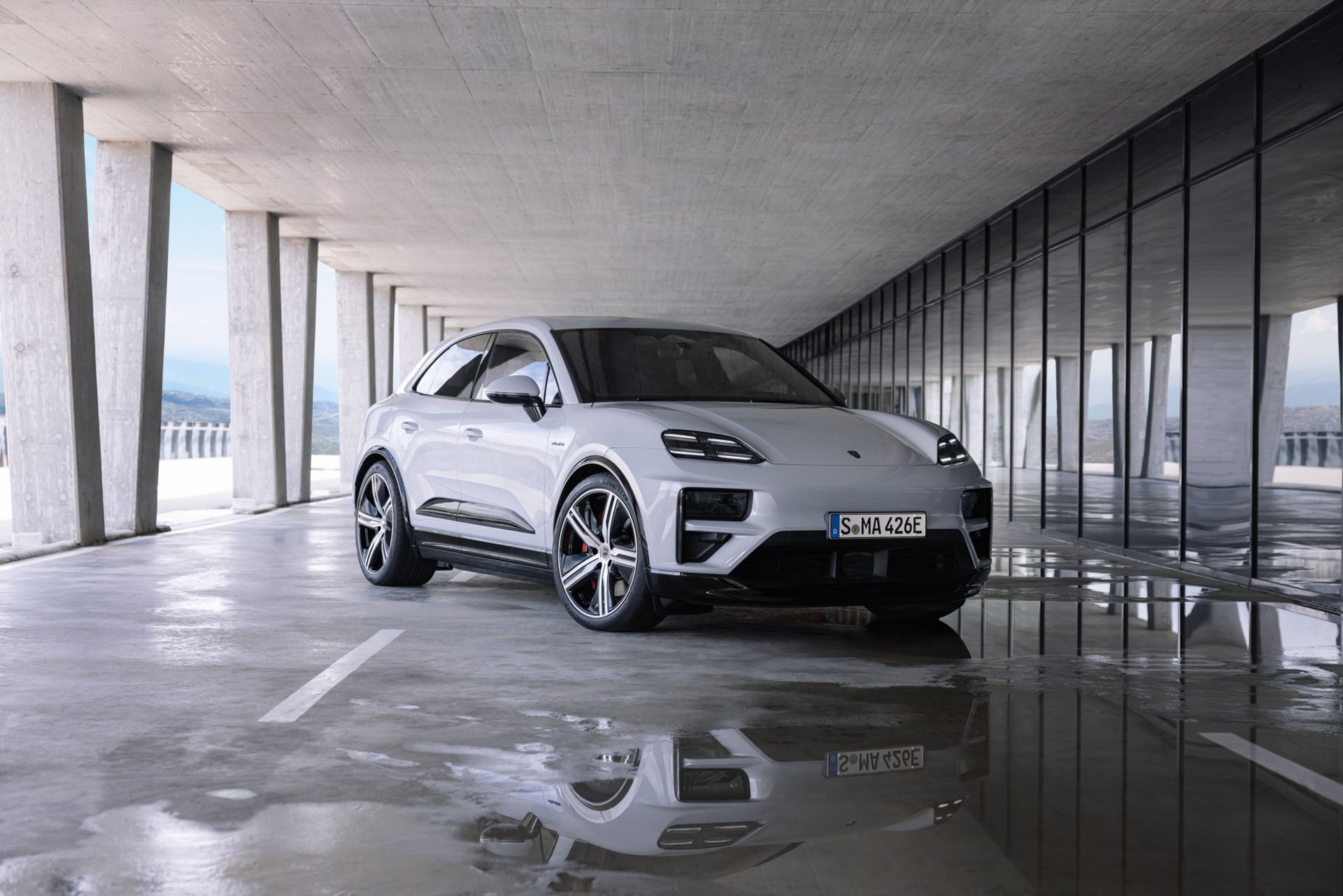 Det här är nya eldrivna Porsche Macan