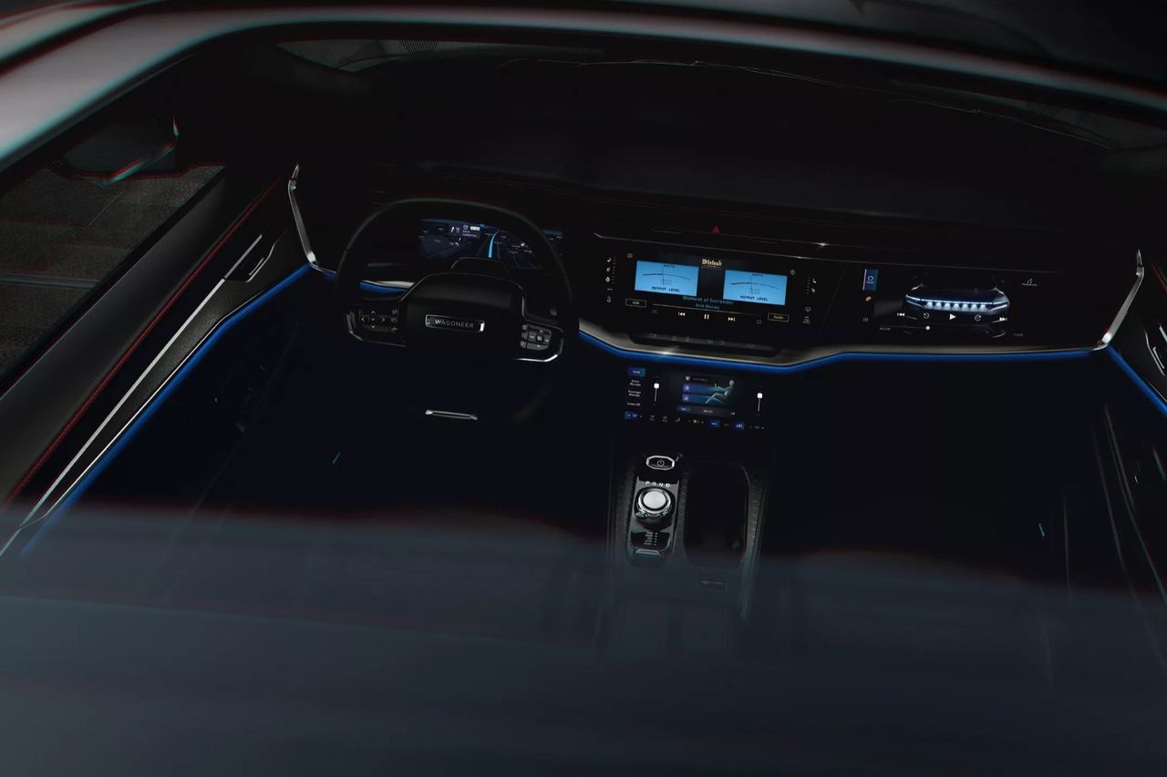 Jeep visar insidan på eldrivna Wagoneer S