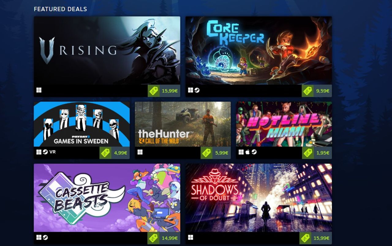 Steam huserar rea med spel från Sverige