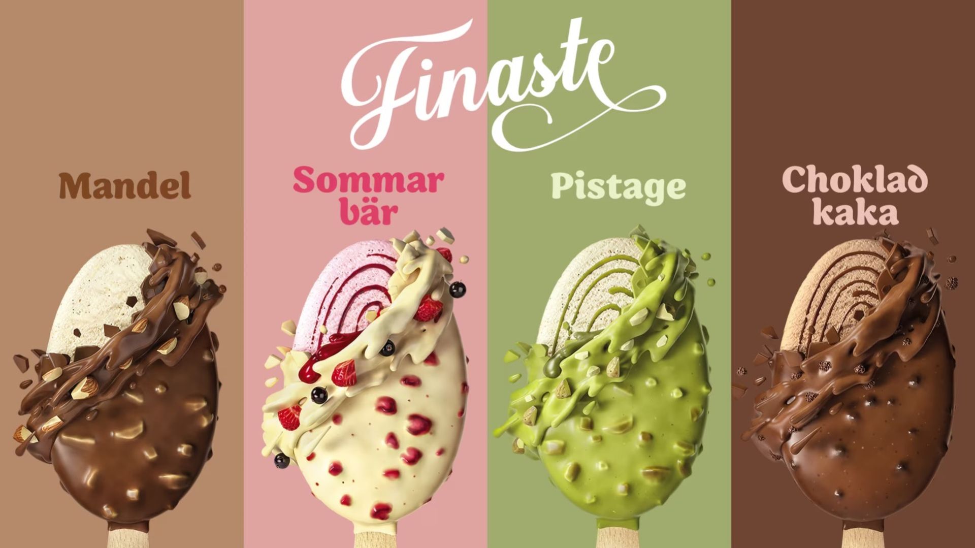 Ny serie glassar från Sia