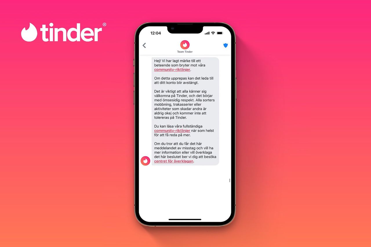Tinder inför nya skydd för användare